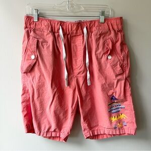 Lifted Research Group LRG men’s 100% cotton elastic waistband shorts